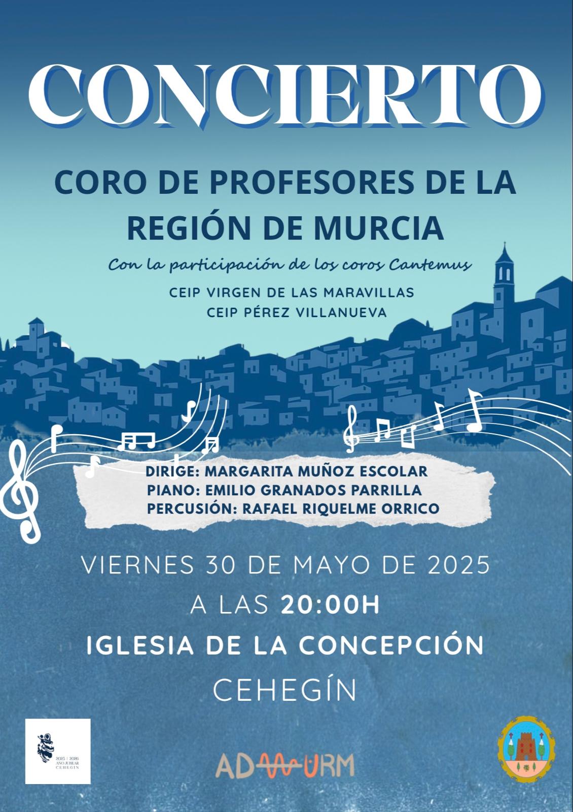 Concierto coro de profesores de la region de murcia