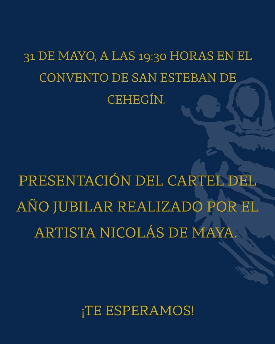 Presentación cartel, año jubilar