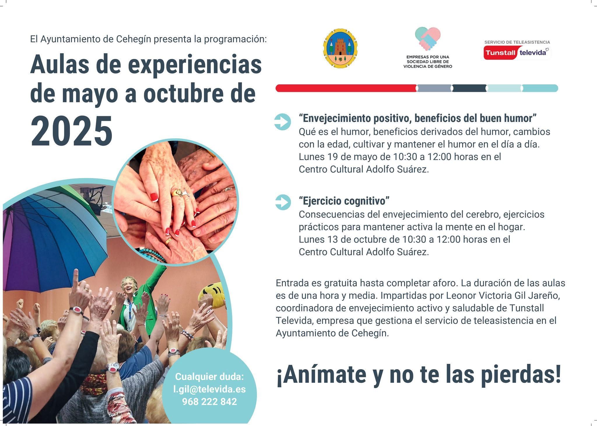 Aulas de experiencia 2025