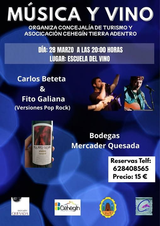 🎶🍷 ¡Vuelve el ciclo Música y Vino! 🍷🎶
