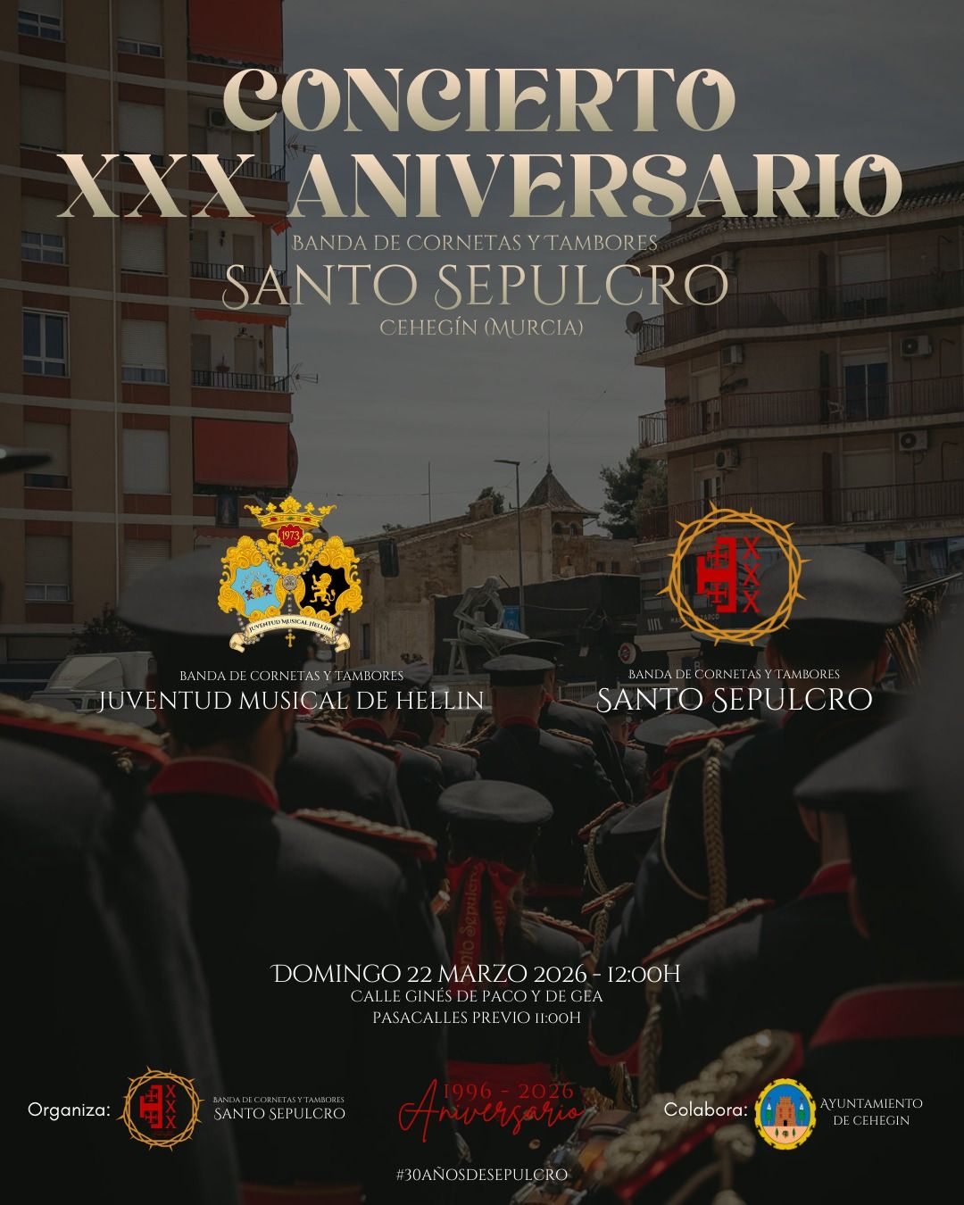 🎺 𝐂𝐎𝐍𝐂𝐈𝐄𝐑𝐓𝐎 𝐗𝐗𝐗 𝐀𝐍𝐈𝐕𝐄𝐑𝐒𝐀𝐑𝐈𝐎 🥁