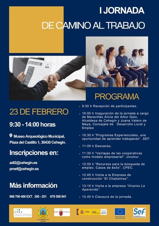 ✅Jornada “De Camino al Trabajo” para acercar oportunidades de empleo y formación