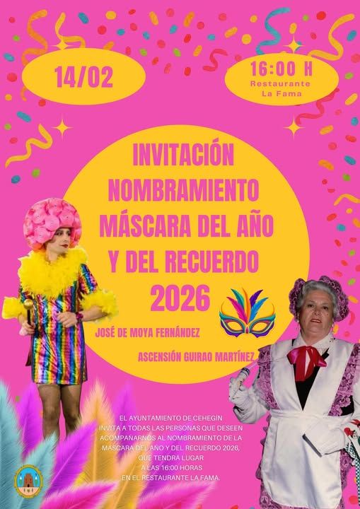 🎭✨ Llega el Concurso de Mascarón Infantil 2026