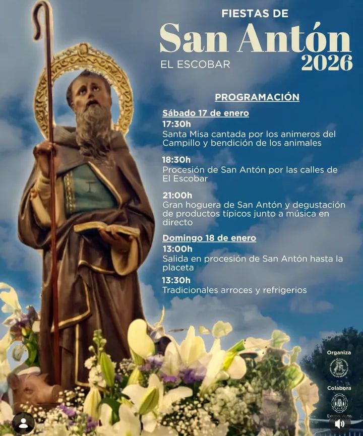 Fiestas de San Antón 2026 – El Escobar