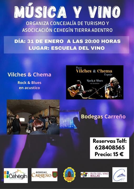 ¡Vuelve con el comienzo del nuevo año el ciclo Música y Vino!