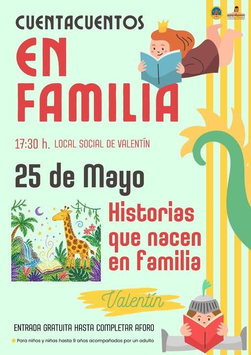 CUENTACUENTOS EN FAMILIA EN VALENTÍN