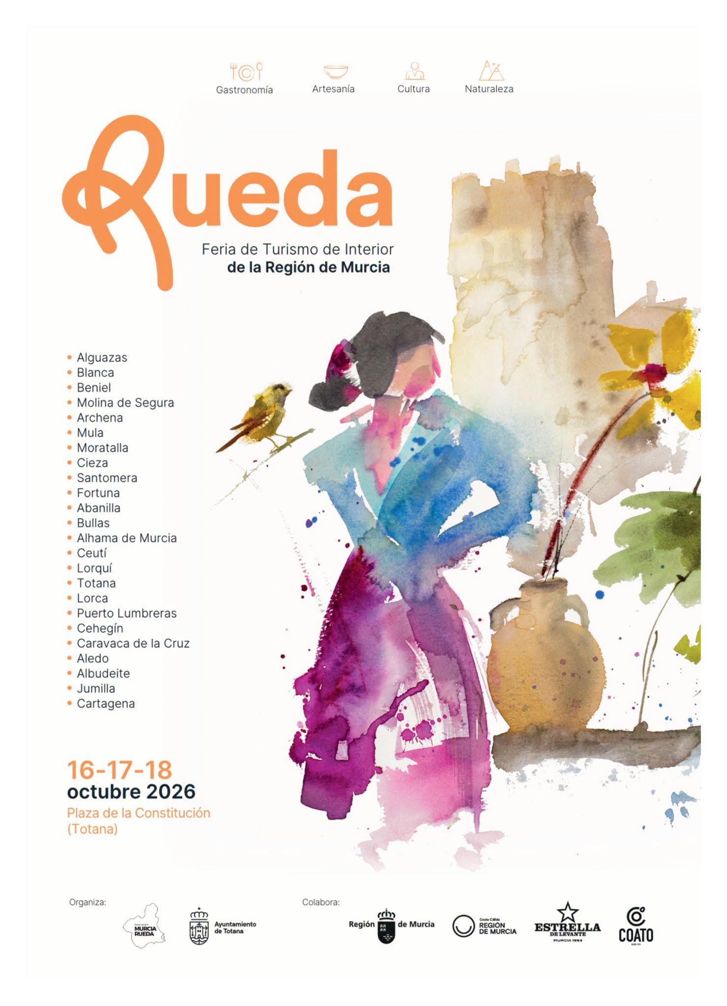 Cehegín participará en la III Feria Rueda de Turismo de Interior de la Región de Murcia