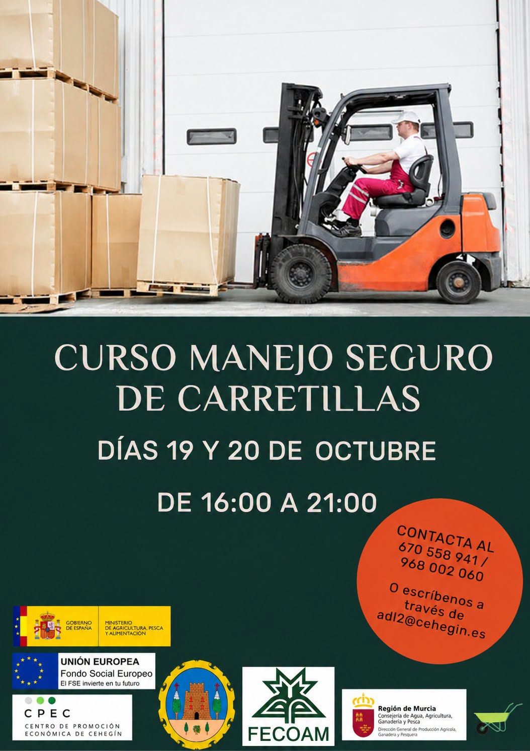 Curso de Manejo Seguro de Carretillas